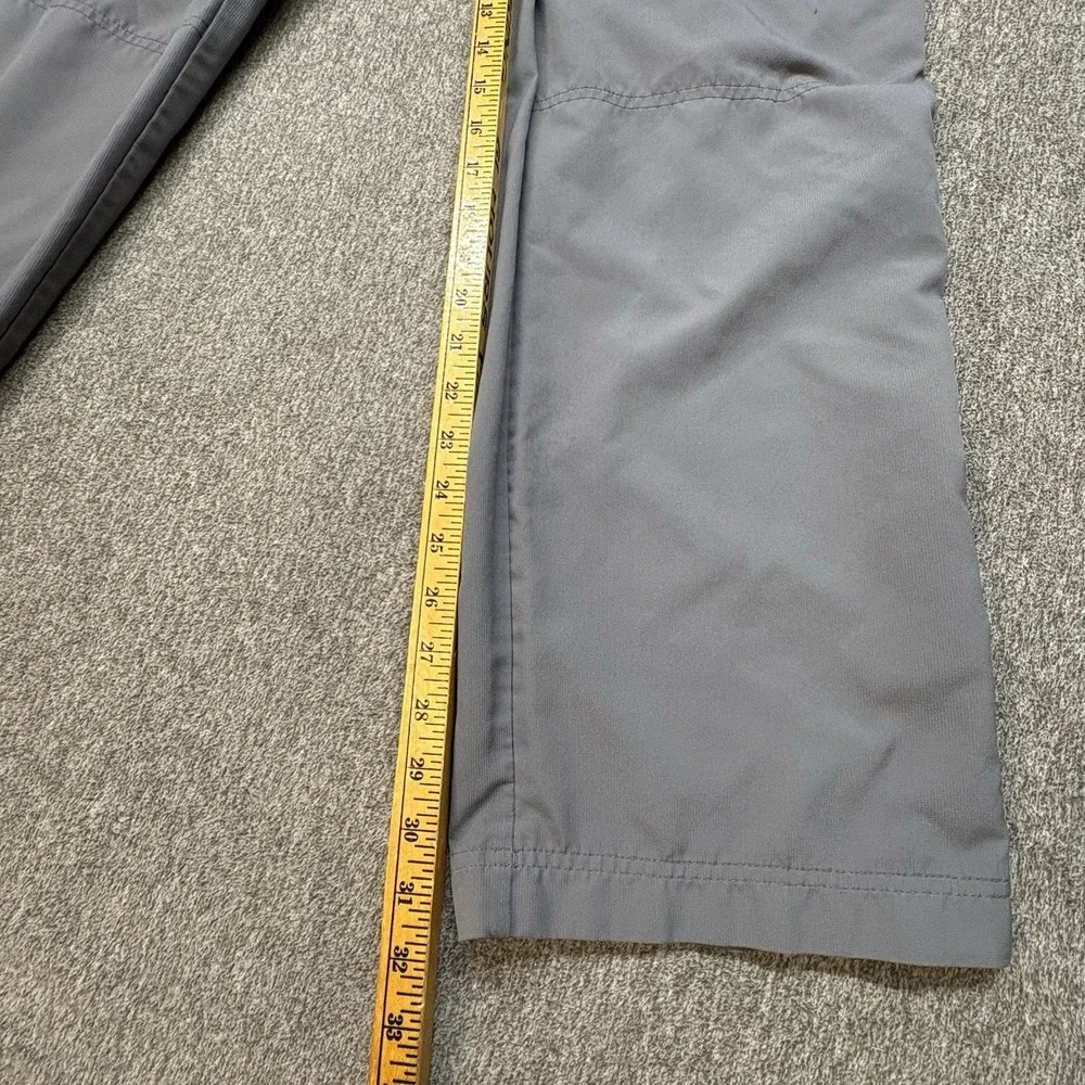 Nike‎ Team Windbreaker Track Pants Mens XL Gray Woven Relaxed Baggy 138942